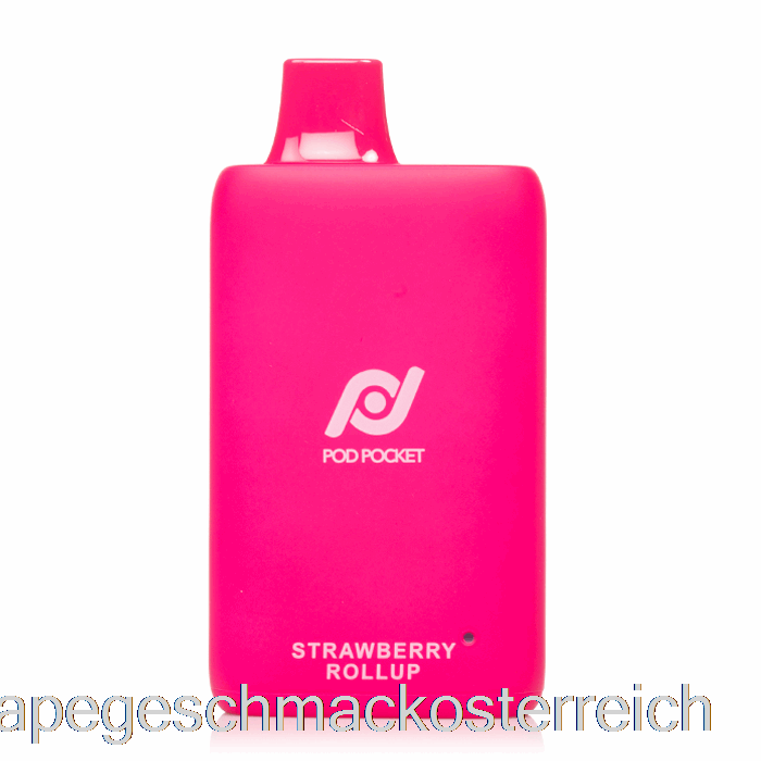 Pod Pocket 7500 Einweg-Erdbeer-Roll-Up-Vape-Geschmack